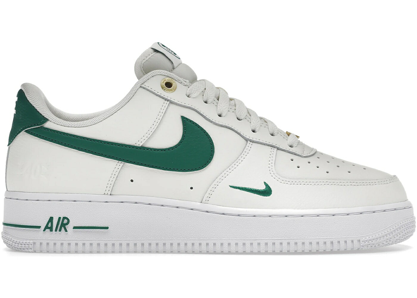 ナイキ 白色 ホワイト エアフォース 07 スニーカー メンズ NIKE AIR FORCE 1 LOW LV8 40TH ANNIVERSARY SAIL MALACHITE / SAIL MALACHITE WHITE METALLIC