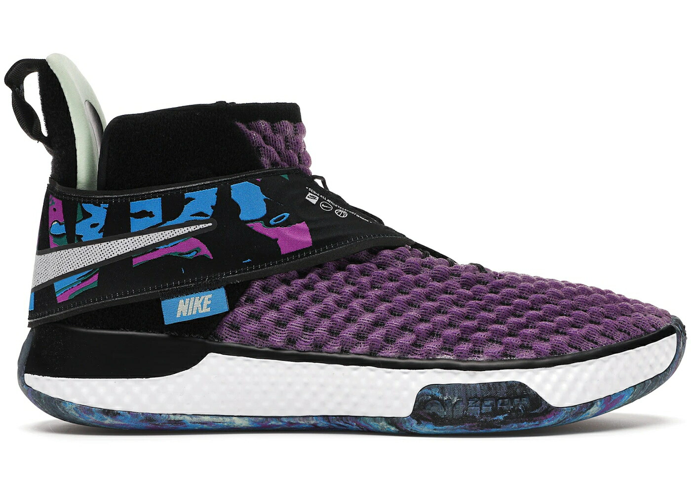 ナイキ 望遠レンズ 紫 パープル 白いこと 白いこと 黒いこと 黒いこと スニーカー メンズ NIKE AIR ZOOM UNVRS VIVID PURPLE / VIVID PURPLE WHITE BLACK