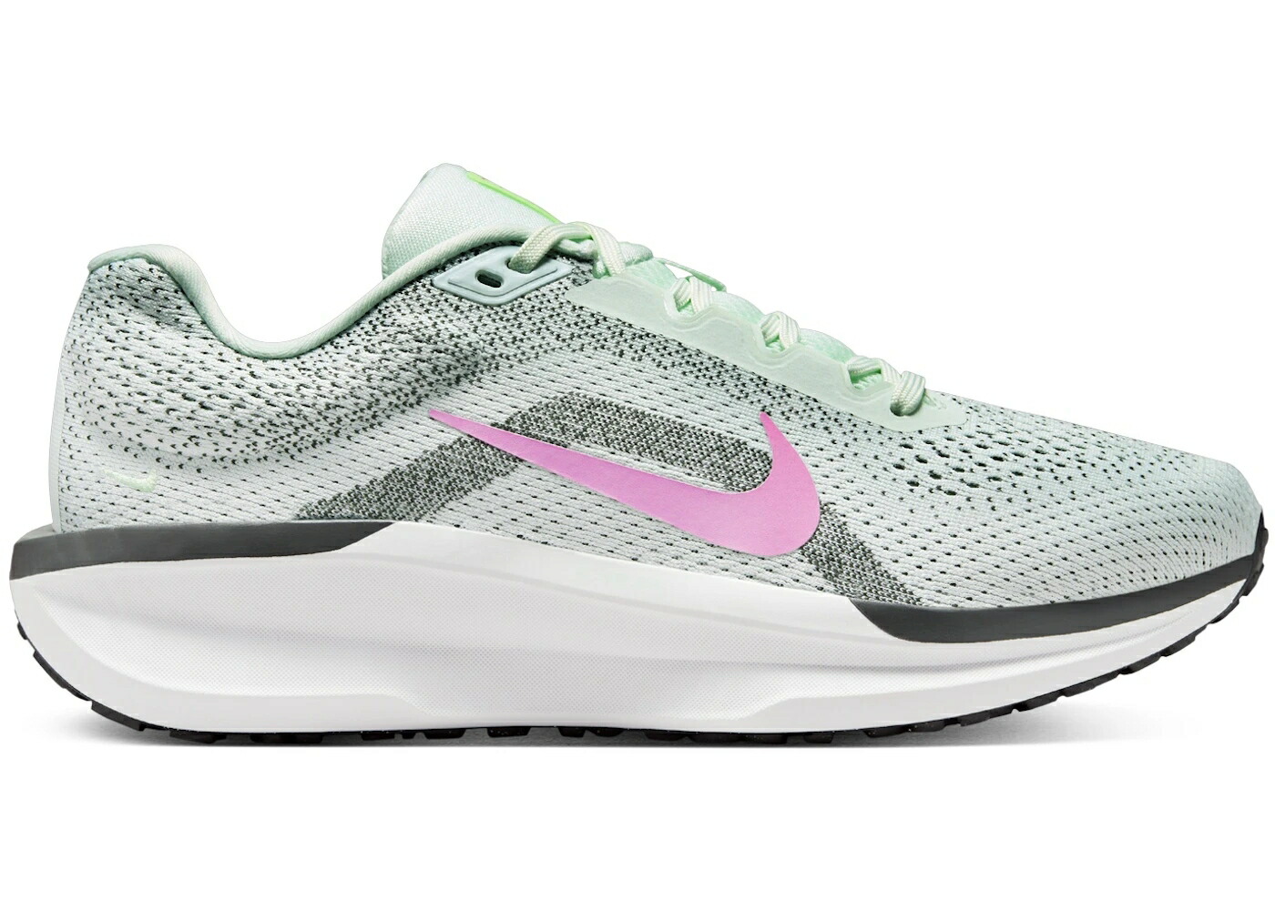 ナイキ 緑 グリーン 白色 ホワイト ピンク WOMEN'S スニーカー レディース NIKE WINFLO 11 BARELY GREEN ANTHRACITE WHITE PLAYFUL PINK (WOMEN'S) / BARELY GREEN ANTHRACITE WHITE