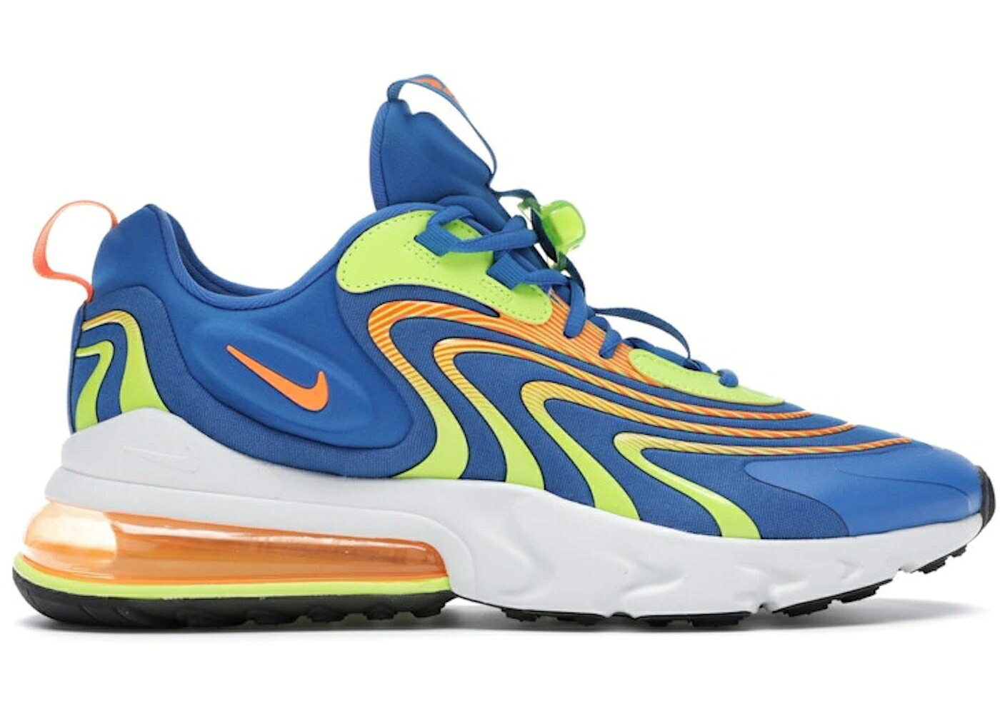 ナイキ マックス リアクト 橙 オレンジ色 プラチナム 大気圏マックス スニーカー メンズ NIKE AIR MAX 270 REACT ENG SOAR TOTAL ORANGE VOLT / SOAR TOTAL ORANGE VOLT PLATINUM