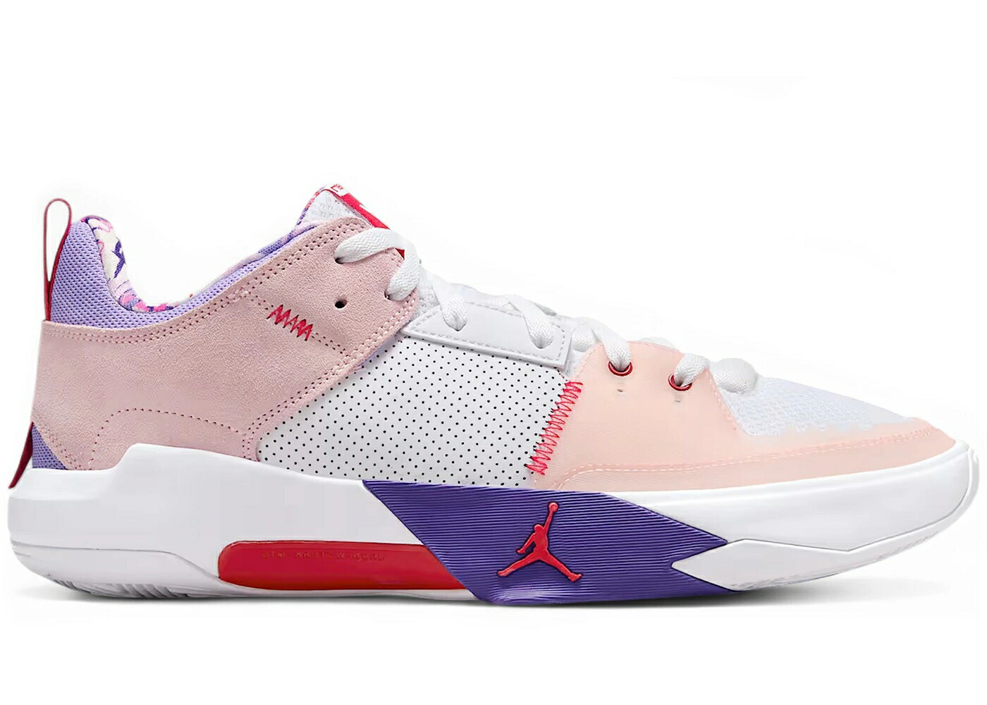 ナイキ ジョーダン 白色 ホワイト 紫 パープル 赤 レッド スニーカー メンズ JORDAN ONE TAKE 5 PF WHITE ARCTIC PUNCH PURPLE PULSE UNIVERSITY RED (SOLID OUTSOLE) / WHITE ARCTIC PUNCH PURPLE PULSE