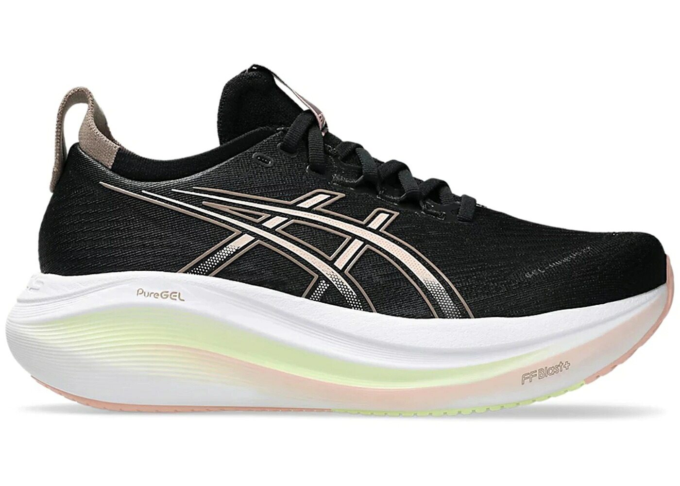 アシックス 黒色 ブラック WOMEN'S スニーカー レディース ASICS GEL-NIMBUS 27 BLACK BREEZE (WOMEN'S) / BLACK BREEZE|スニケス