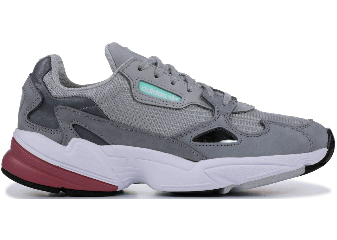 アディダス 薄墨色 薄墨色 マルーン WOMEN\u0027S スニーカー レディース ADIDAS GREY MAROON (WOMEN\u0027S) / GREY GREY TRACE MAROON