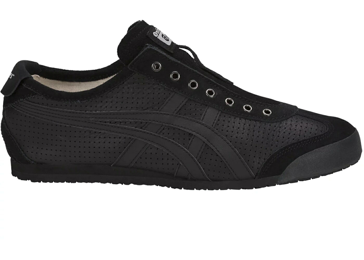 アシックス メキシコ合衆国 スリッポン 黒いこと 黒いこと オニツカタイガー スニーカー メンズ ASICS ONITSUKA TIGER MEXICO 66 SLIP-ON TRIPLE BLACK / BLACK BLACK メンズ靴-靴