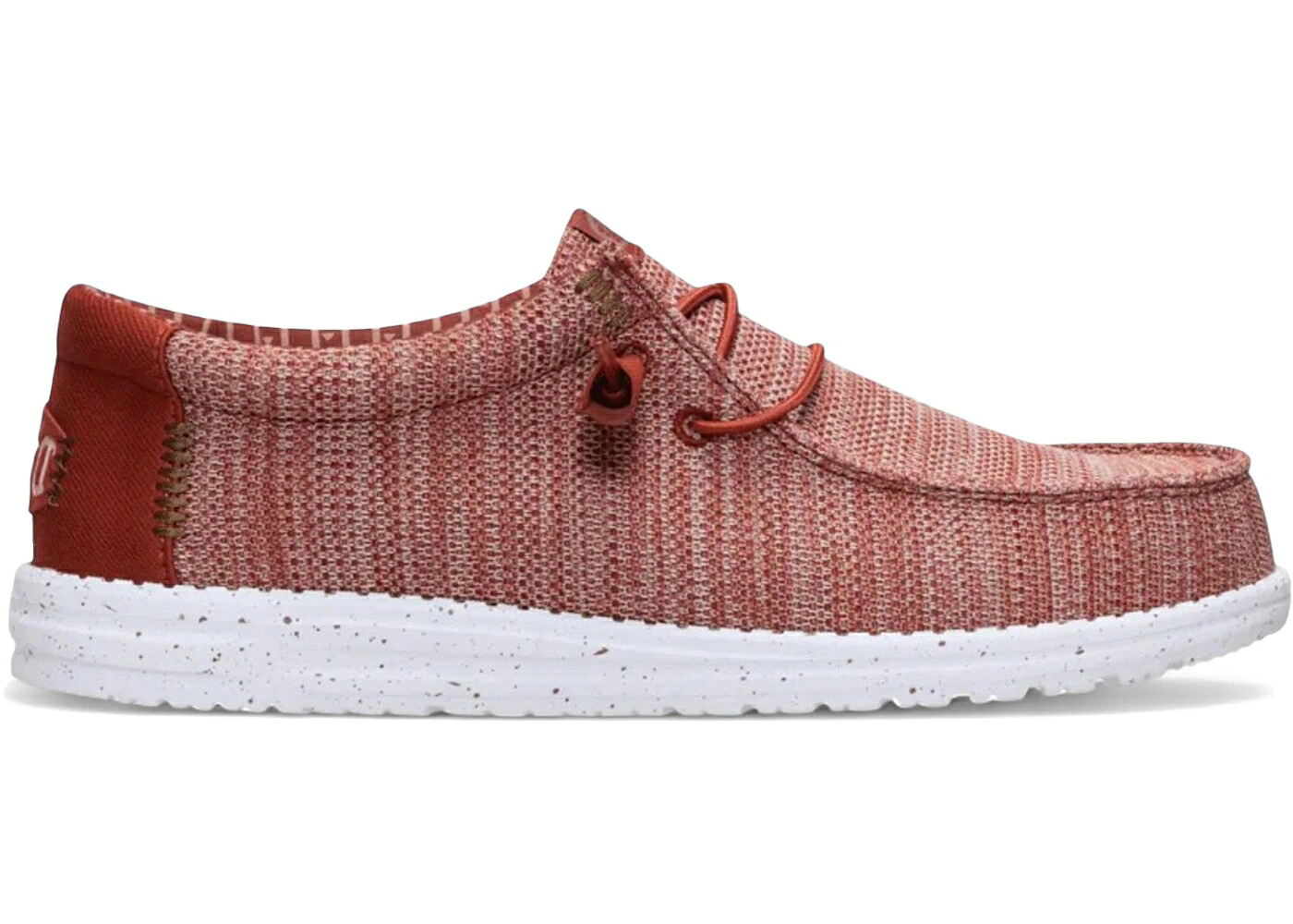ヘイデュード 赤 レッド スニーカー メンズ HEY DUDE HEY DUDE WALLY STRETCH SOX BURNT RED MULTI / BURNT RED MULTI