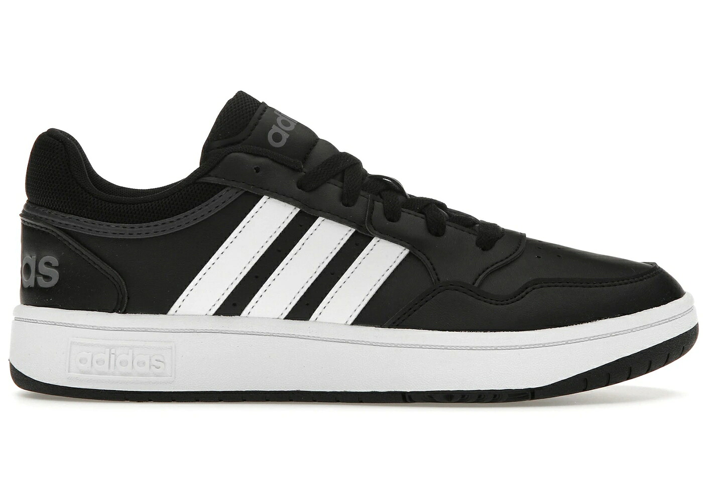 アディダス 黒いこと 黒いこと 白いこと 白いこと 3.0 スニーカー メンズ ADIDAS HOOPS LOW BLACK WHITE STRIPES / WHITE BLACK