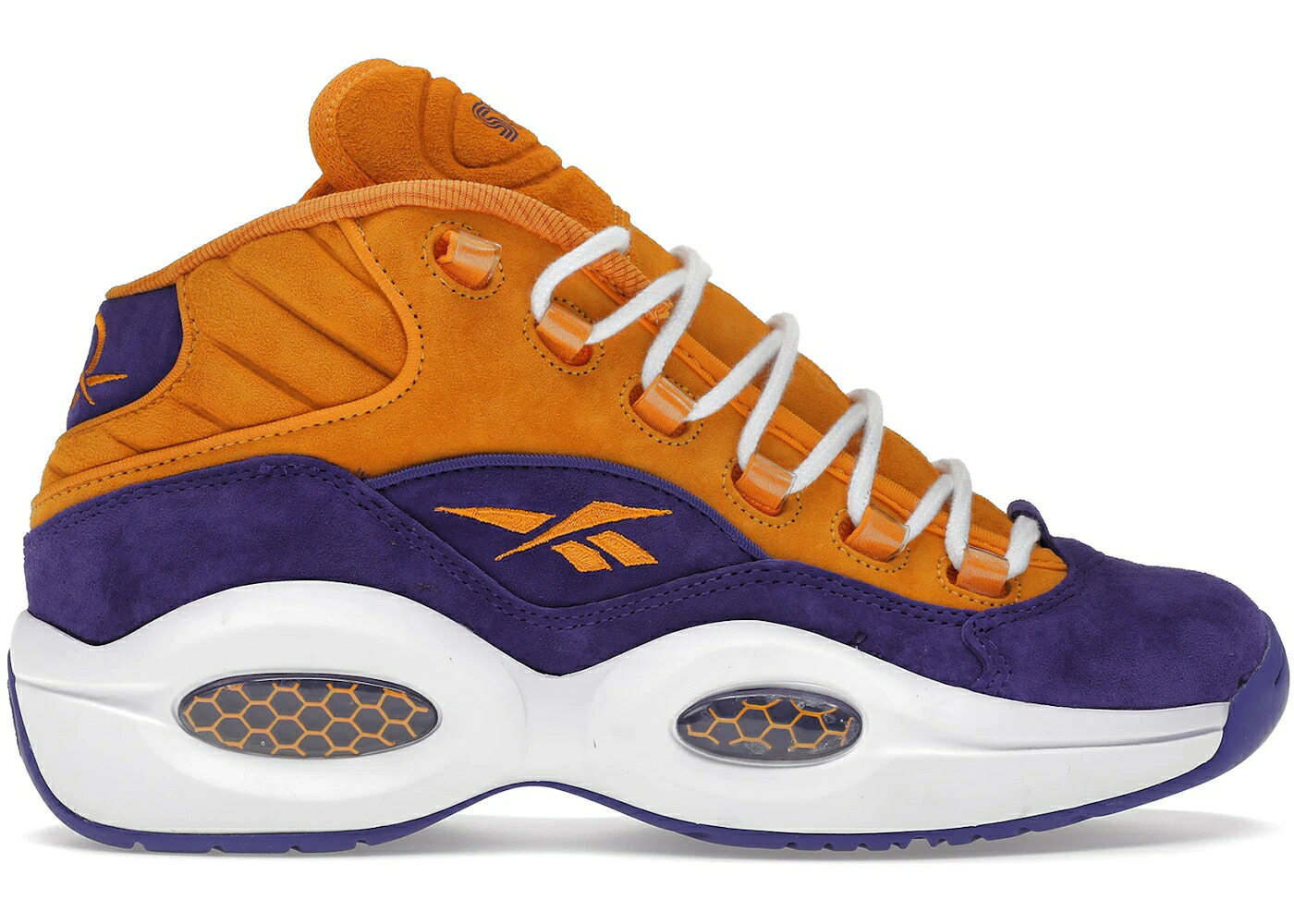 リーボック クエスチョン ミッド チーム 紫 パープル ゴールド 白色 ホワイト クエスチョンミッド スニーカー メンズ REEBOK QUESTION MID SNS CROCUS / TEAM PURPLE REEBOK GOLD WHITE