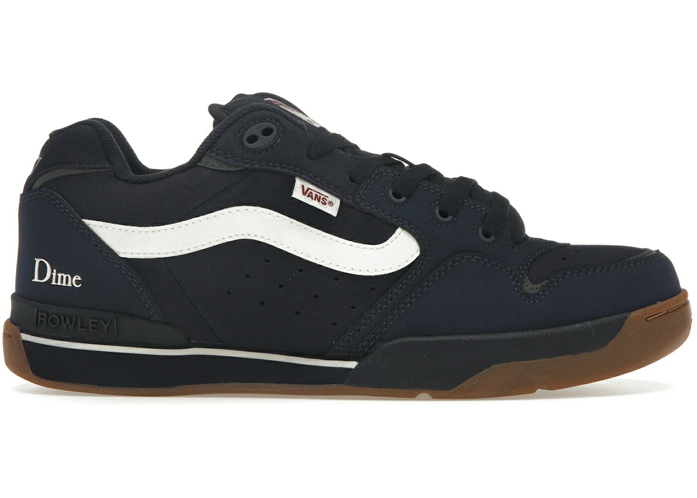 ヴァンズ バンズ 紺色 米国海軍 白いこと 白いこと スニーカー メンズ VANS ROWLEY XLT DIME / NAVY WHITE GUM