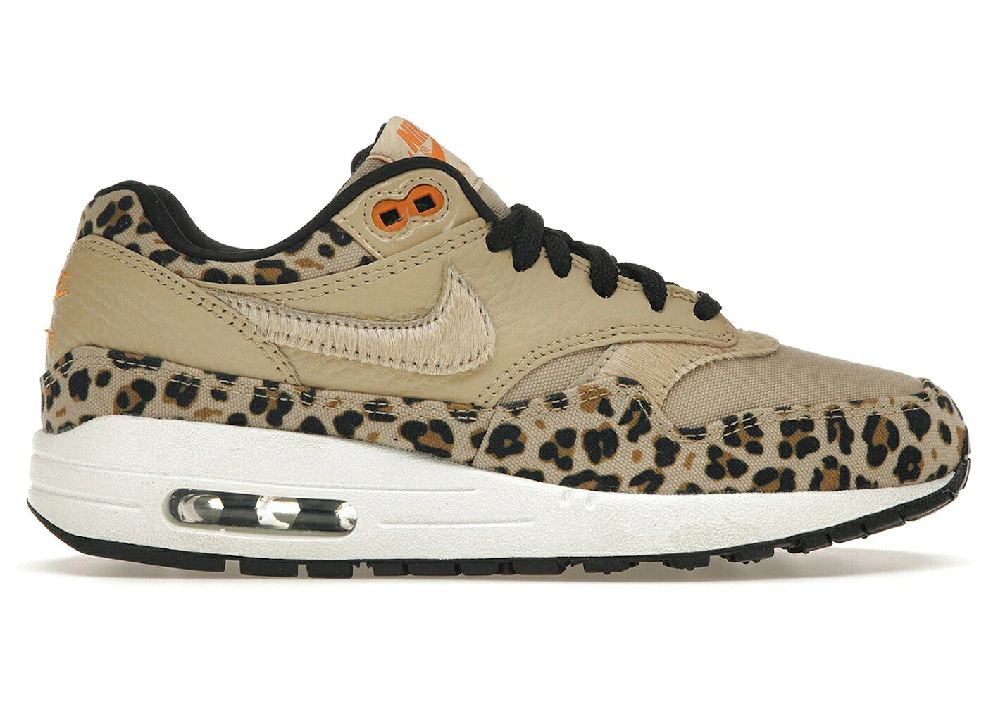 ナイキ マックス ヒョウ柄 レオパード 橙 オレンジ 黒色 ブラック エアマックス WOMEN'S スニーカー レディース NIKE AIR MAX 1 LEOPARD (WOMEN'S) / DESERT ORE ORANGE PEEL BLACK