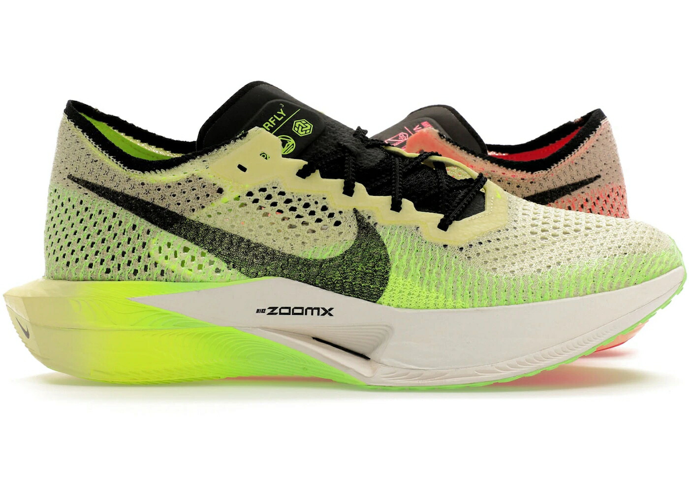 ナイキ 緑 グリーン クリムゾン スニーカー メンズ NIKE ZOOMX VAPORFLY 3 EKIDEN PACK / LUMINOUS GREEN CRIMSON TINT VOLT