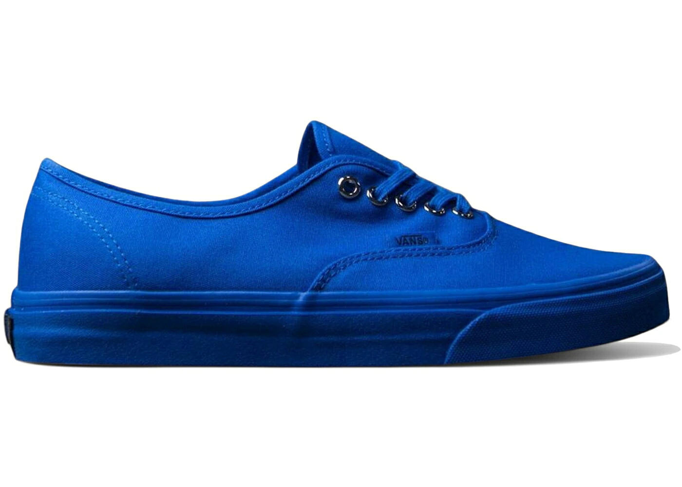 ヴァンズ バンズ オーセンティック 青碧 青碧 しろがね色 しろがね色 スニーカー メンズ VANS AUTHENTIC PRIMARY MONO BLUE IMPERIAL SILVER / BLUE IMPERIAL SILVER