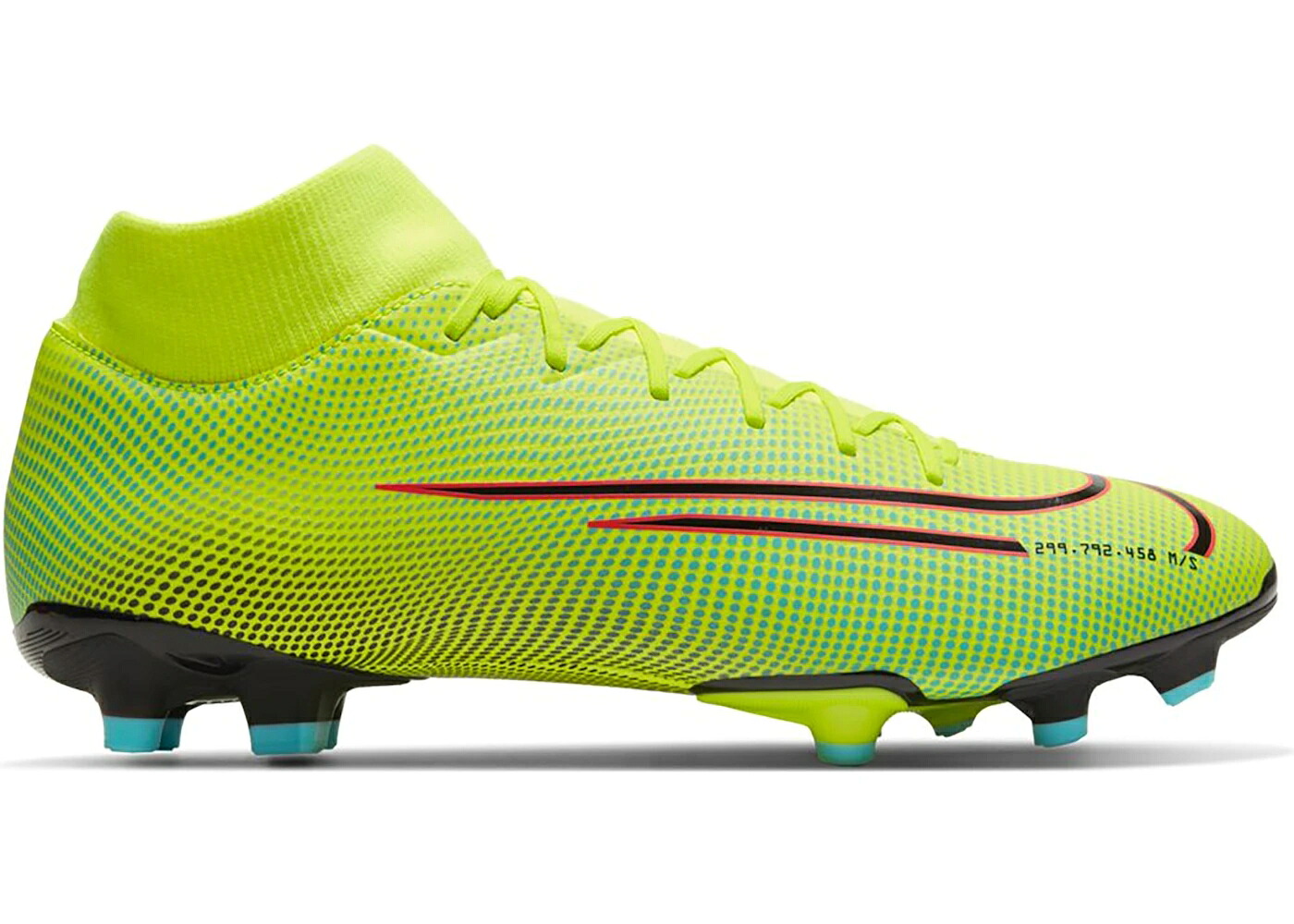 ナイキ アカデミー 黒色 ブラック スニーカー メンズ NIKE MERCURIAL SUPERFLY 7 ACADEMY MDS MG LEMON VENOM / LEMON VENOM AURORA BLACK｜スニケス