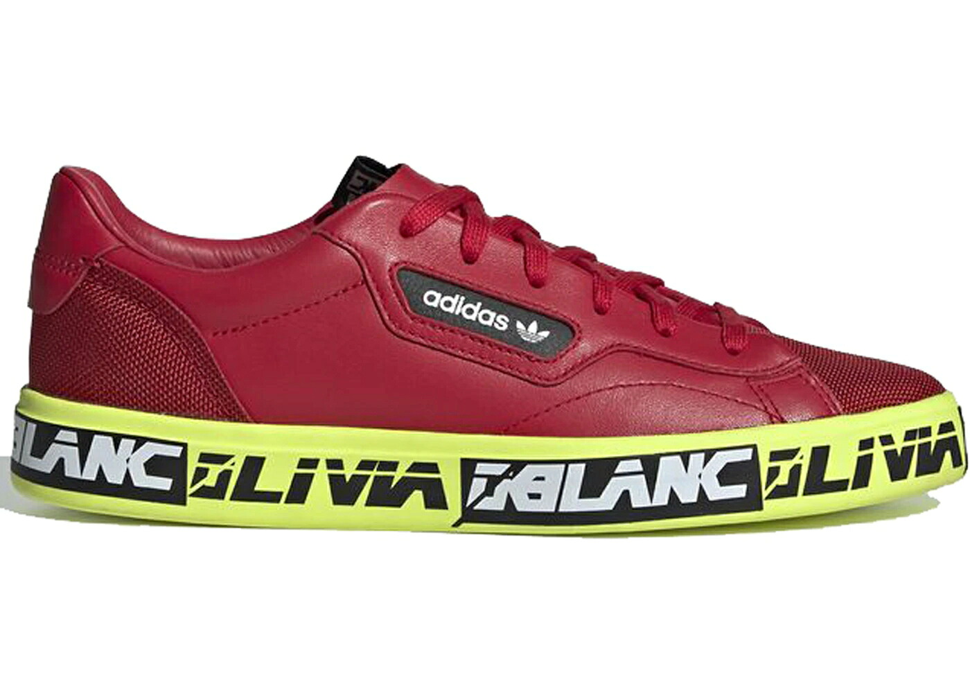 アディダス 黒いこと 黒いこと 黄味がかった 黄色 中核グループ WOMEN\u0027S スニーカー レディース ADIDAS SLEEK OLIVIA LEBLANC (WOMEN\u0027S) / BLACK SOLAR YELLOW CORE BLACK