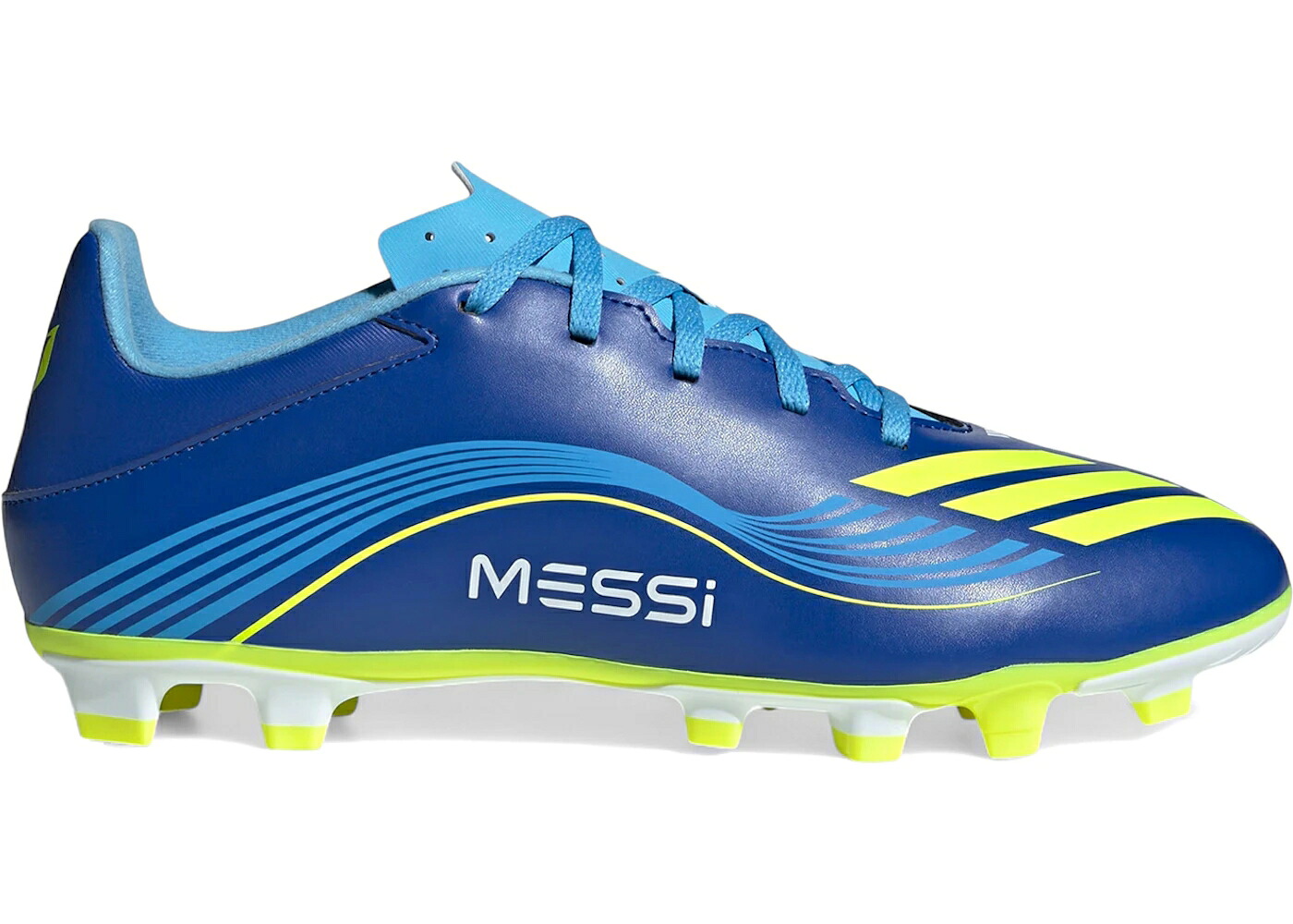 アディダス クラブ 青色 ブルー 黄色 イエロー スニーカー メンズ ADIDAS F50 CLUB FG/MG MESSI VIS10N PACK / ROYAL BLUE SOLAR YELLOW SEMI