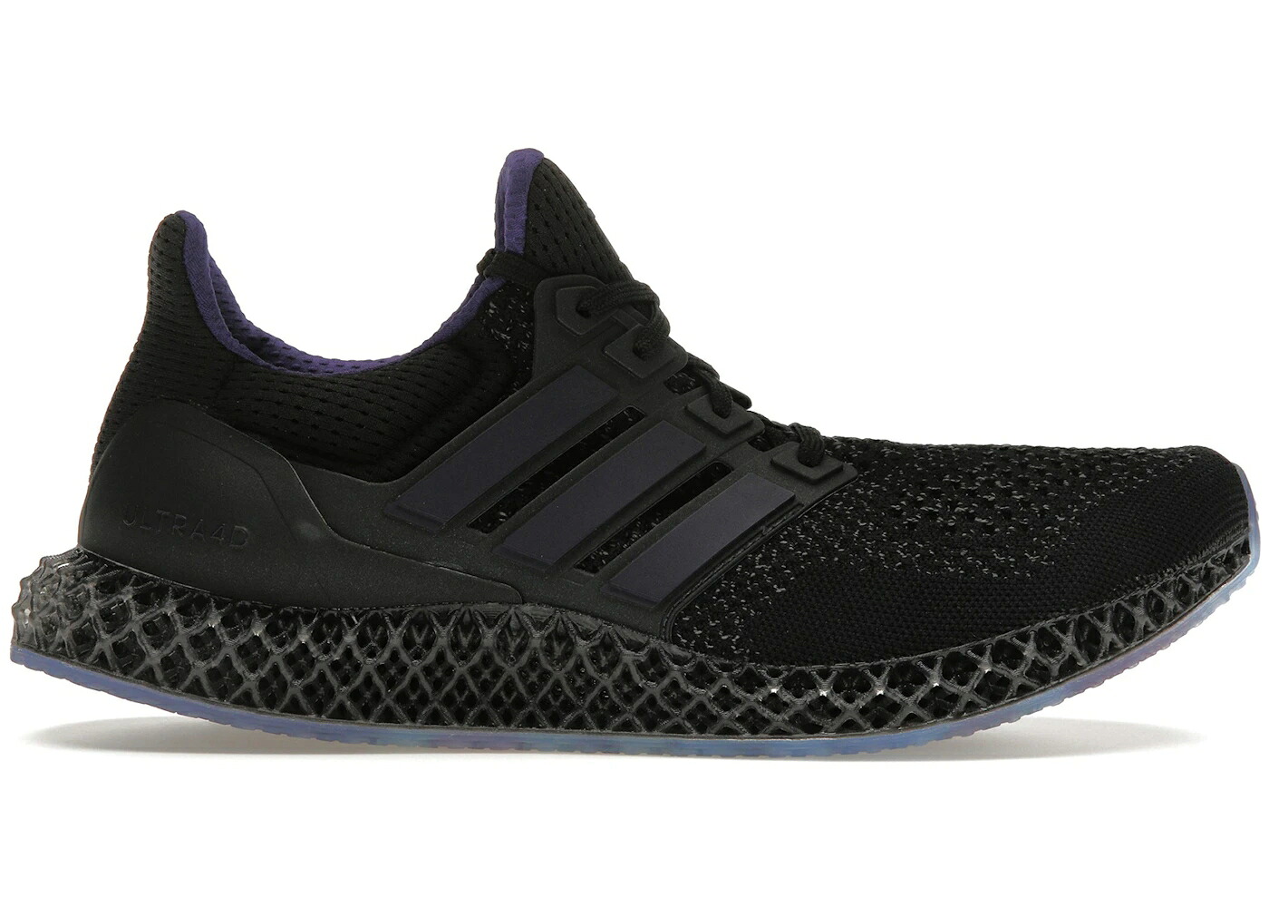 アディダス ウルトラ 黒色 ブラック カレッジ 紫 パープル コア チーム スニーカー メンズ ADIDAS ULTRA 4D RICH MNISI PRIDE BLACK COLLEGE PURPLE / CORE BLACK TEAM COLLEGE PURPLE
