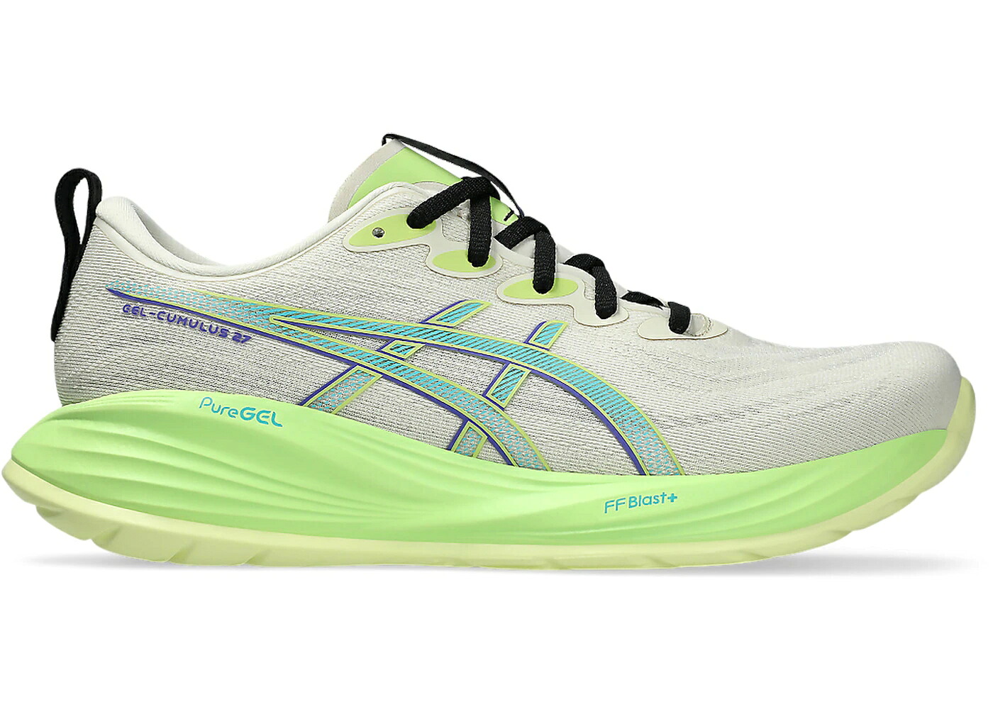 アシックス ライム 緑 グリーン スニーカー メンズ ASICS GEL-CUMULUS 27 BIRCH LIME GREEN / BIRCH LIME GREEN