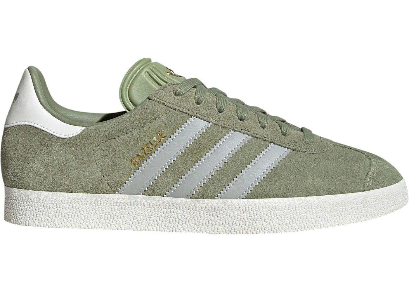 アディダス ガゼル 緑 グリーン 灰色 グレー 白色 ホワイト スニーカー メンズ ADIDAS GAZELLE TENT GREEN GREY / TENT GREEN GREY TWO CLOUD WHITE