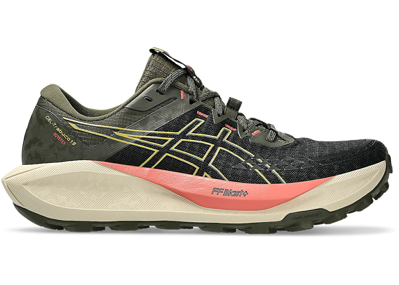 アシックス サー青少年 ゴアテックス 黒いこと 黒いこと WOMEN\u0027S スニーカー レディース ASICS GEL-TRABUCO 13 GORE-TEX BLACK LEMONGRASS (WOMEN\u0027S) / BLACK LEMONGRASS