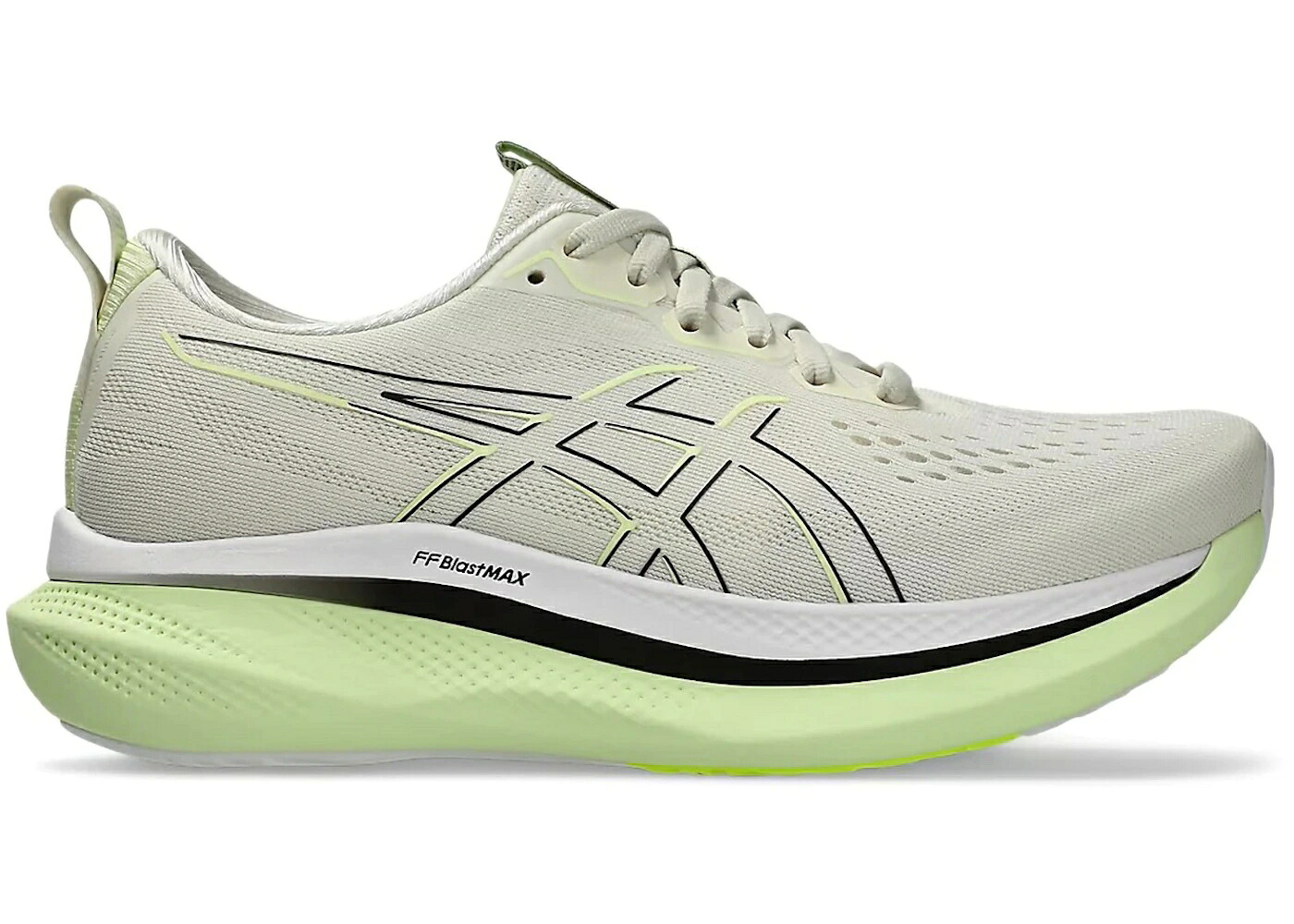 アシックス マックス 黒いこと 黒いこと 緑 緑であること WOMEN\u0027S スニーカー レディース ASICS GLIDERIDE MAX BIRCH BLACK GREEN (WOMEN\u0027S) / BIRCH BLACK