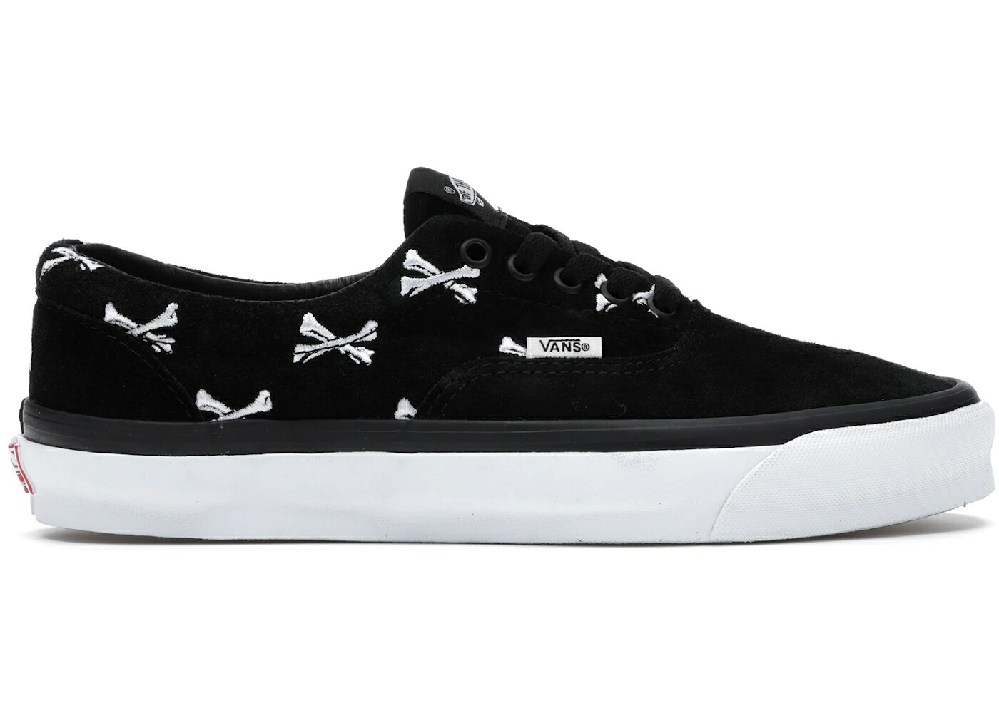 ヴァンズ バンズ ダブルタップス 黒色 ブラック 白色 ホワイト スニーカー メンズ VANS ERA WTAPS BONES BLACK / BONES BLACK WHITE