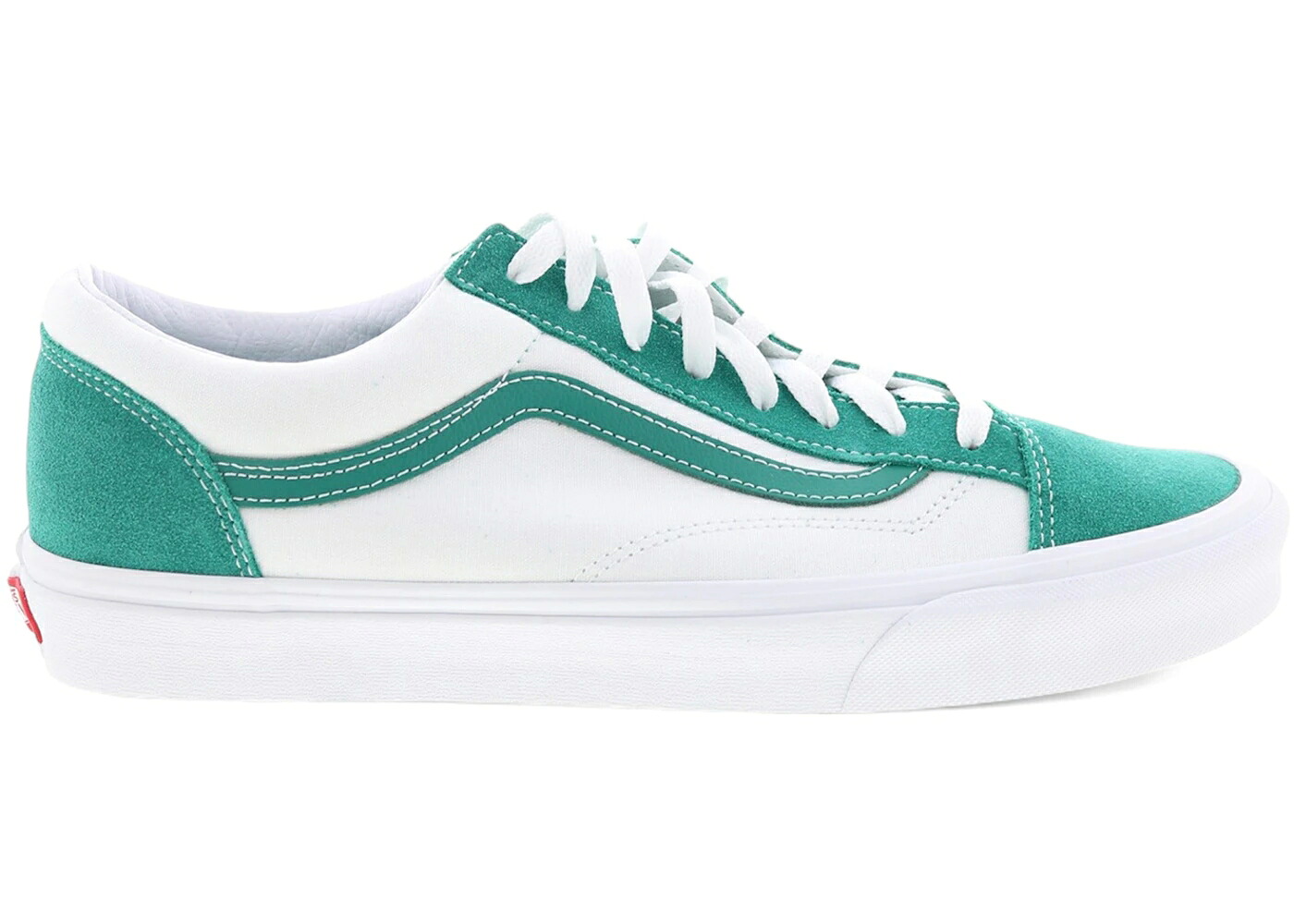 ヴァンズ バンズ 古典派音楽 緑 緑であること 白いこと 白いこと スニーカー メンズ VANS STYLE 36 CLASSIC SPORT CADMIUM GREEN / CADMIUM GREEN TRUE WHITE