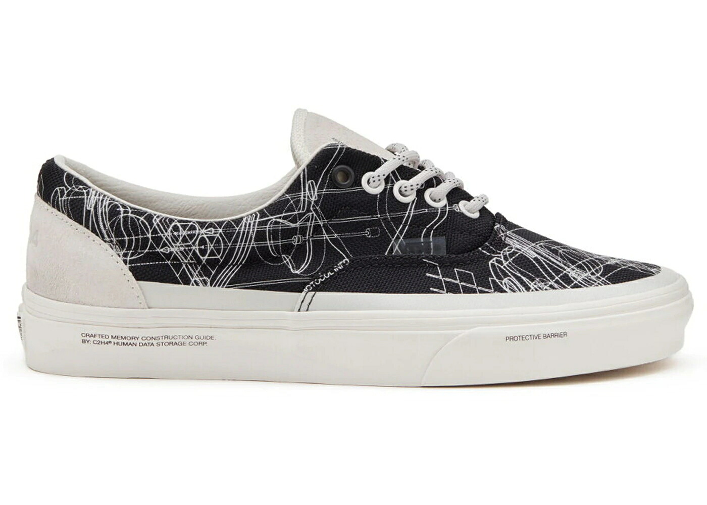 ヴァンズ バンズ 黒いこと 黒いこと 白いこと 白いこと スニーカー メンズ VANS ERA C2H4 VIRTUAL REALITY BETA BLACK / BLACK WHITE