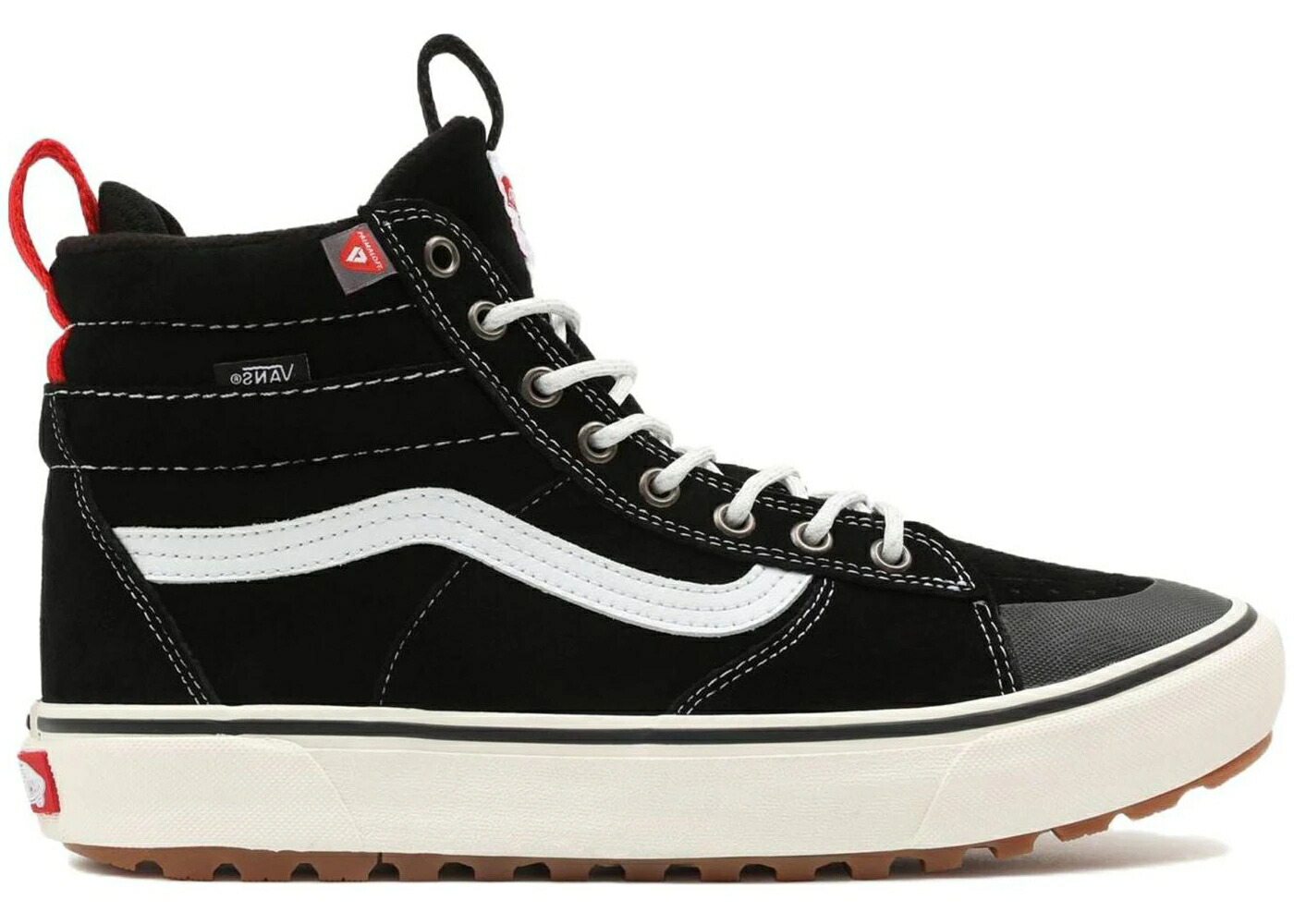 ヴァンズ バンズ 滑るご機嫌 黒いこと 黒いこと 白いこと 白いこと 赤 赤いこと スニーカー メンズ VANS SK8-HI MTE-2 BLACK WHITE RED GUM / BLACK WHITE