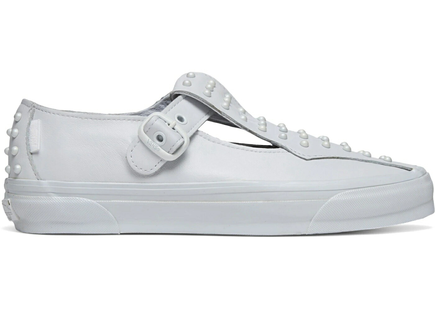 ヴァンズ バンズ 白色 ホワイト スニーカー メンズ VANS STYLE 93 MARY JANE LX PEARLIZED WHITE /