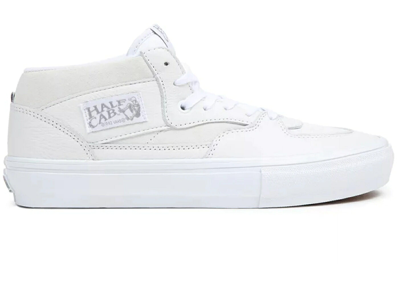 ヴァンズ バンズ ハーフ スケート 白色 ホワイト ハーフキャブ スニーカー メンズ VANS HALF CAB DAZ SKATE WHITE / WHITE WHITE