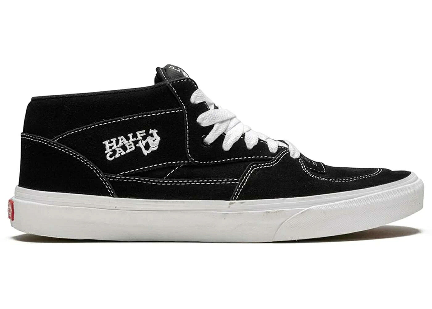 ヴァンズ バンズ 二分の一 黒いこと 黒いこと 白いこと 白いこと ハーフキャブ スニーカー メンズ VANS HALF CAB BLACK WHITE /