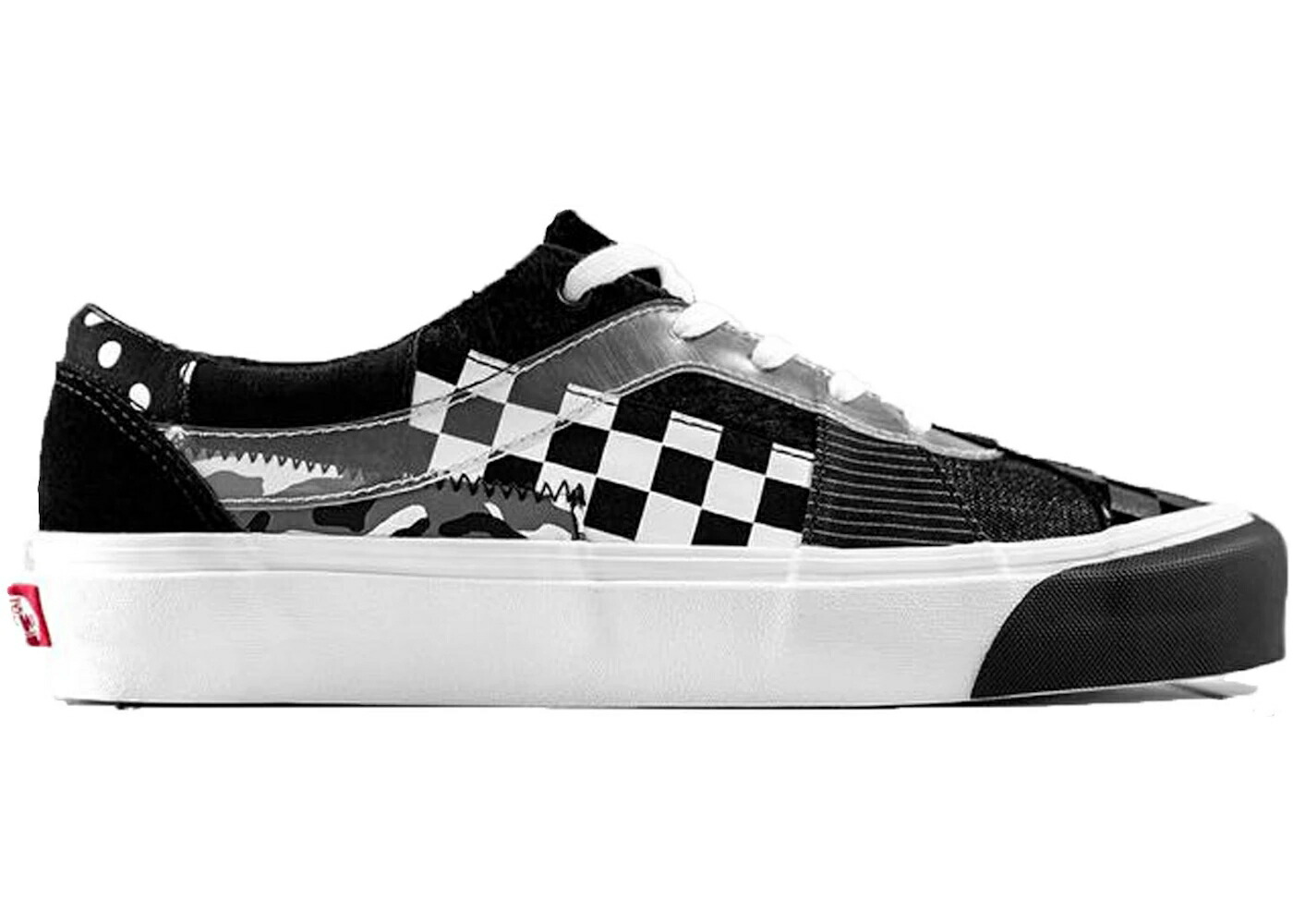 ヴァンズ バンズ SIZE? スニーカー メンズ VANS X BOLD NI PATCHWORK III / MONOCHROME