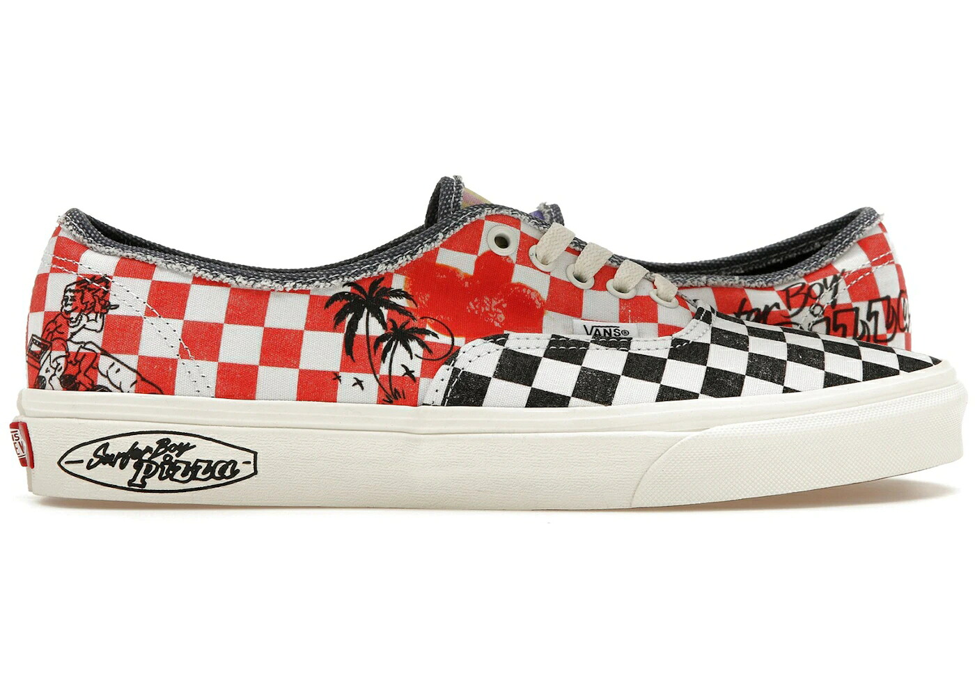 ヴァンズ バンズ オーセンティック スニーカー メンズ VANS AUTHENTIC STRANGER THINGS / MULTI CHECKER BOARD