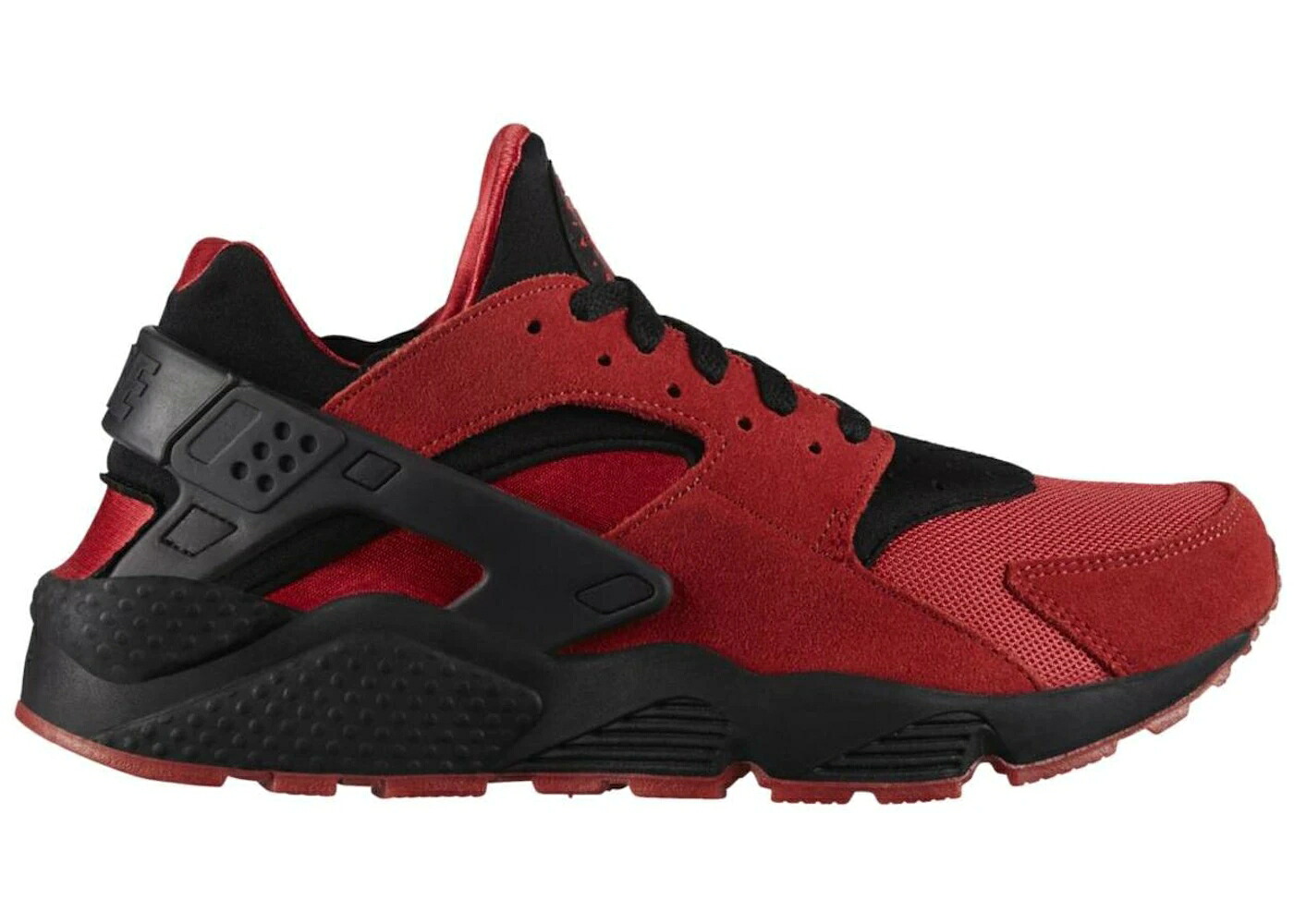ナイキ ハラチ 赤 赤いこと 黒いこと 黒いこと スニーカー メンズ NIKE AIR HUARACHE LOVE HATE PACK RED / UNIVERSITY RED BLACK