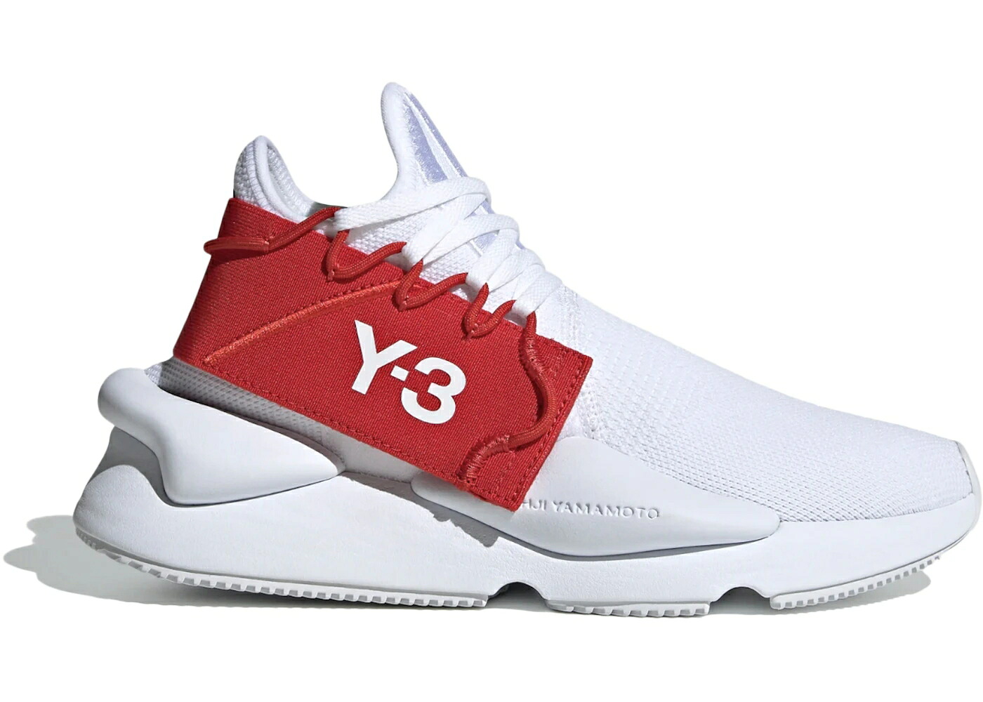 アディダス 編み物 白いこと 白いこと 赤 赤いこと スニーカー メンズ ADIDAS Y-3 KAIWA KNIT CLOUD WHITE RED / CLOUD WHITE CLOUD WHITE RED
