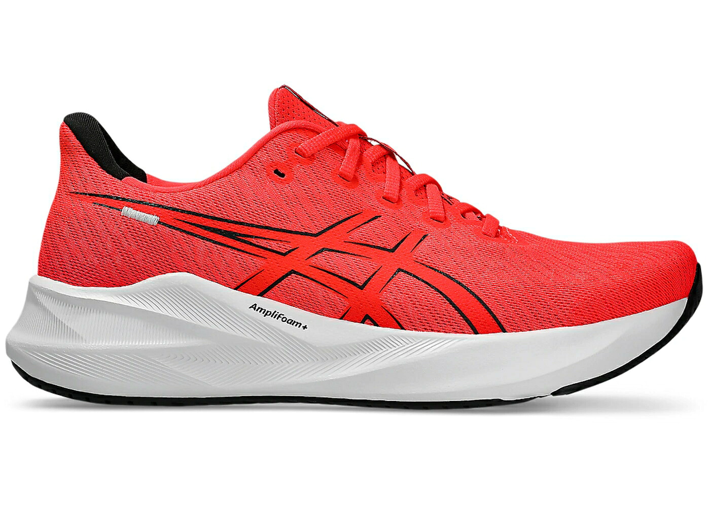 アシックス 赤 レッド 黒色 ブラック スニーカー メンズ ASICS VERSABLAST 4 FLASH RED BLACK / FLASH RED BLACK