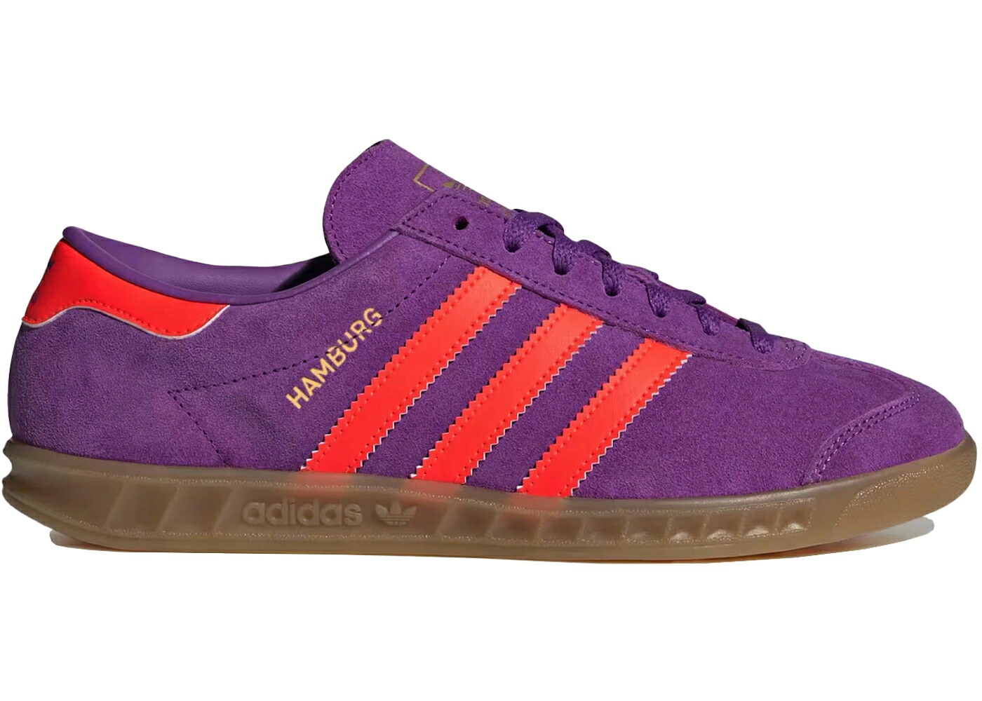 アディダス 紫 パープル 赤 赤いこと ゴールド WOMEN\u0027S スニーカー レディース ADIDAS HAMBURG ACTIVE PURPLE SOLAR RED (WOMEN\u0027S) / ACTIVE PURPLE SOLAR RED GOLD