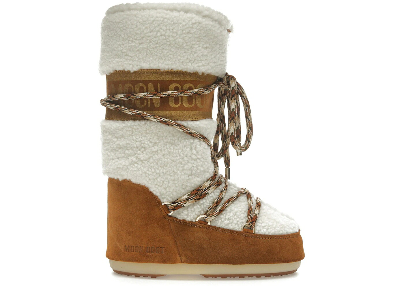 お月さまブーツ ブーツ アイコン 白いこと 白いこと スニーカー ユニ一発やる MOON BOOT MOON BOOT ICON SHEARLING WHISKY OFF WHITE / WHISKY OFF WHITE メンズ
