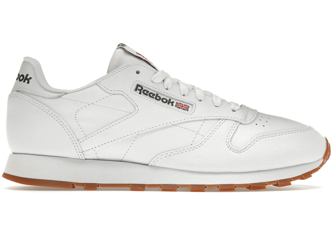 リーボック 古典派音楽 なめし革 白いこと 白いこと スニーカー メンズ REEBOK CLASSIC LEATHER INTENSE WHITE GUM / INTENSE WHITE GUM
