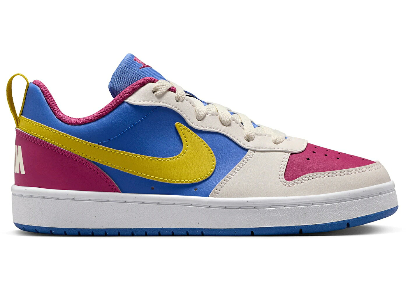 ナイキ コート 青色 ブルー パール コートバーロウ ジュニア キッズ NIKE COURT BOROUGH LOW RECRAFT SWEET BEET COMET BLUE (GS) / SWEET BEET SOFT PEARL COMET BLUE ベビー マタニティ スニーカー