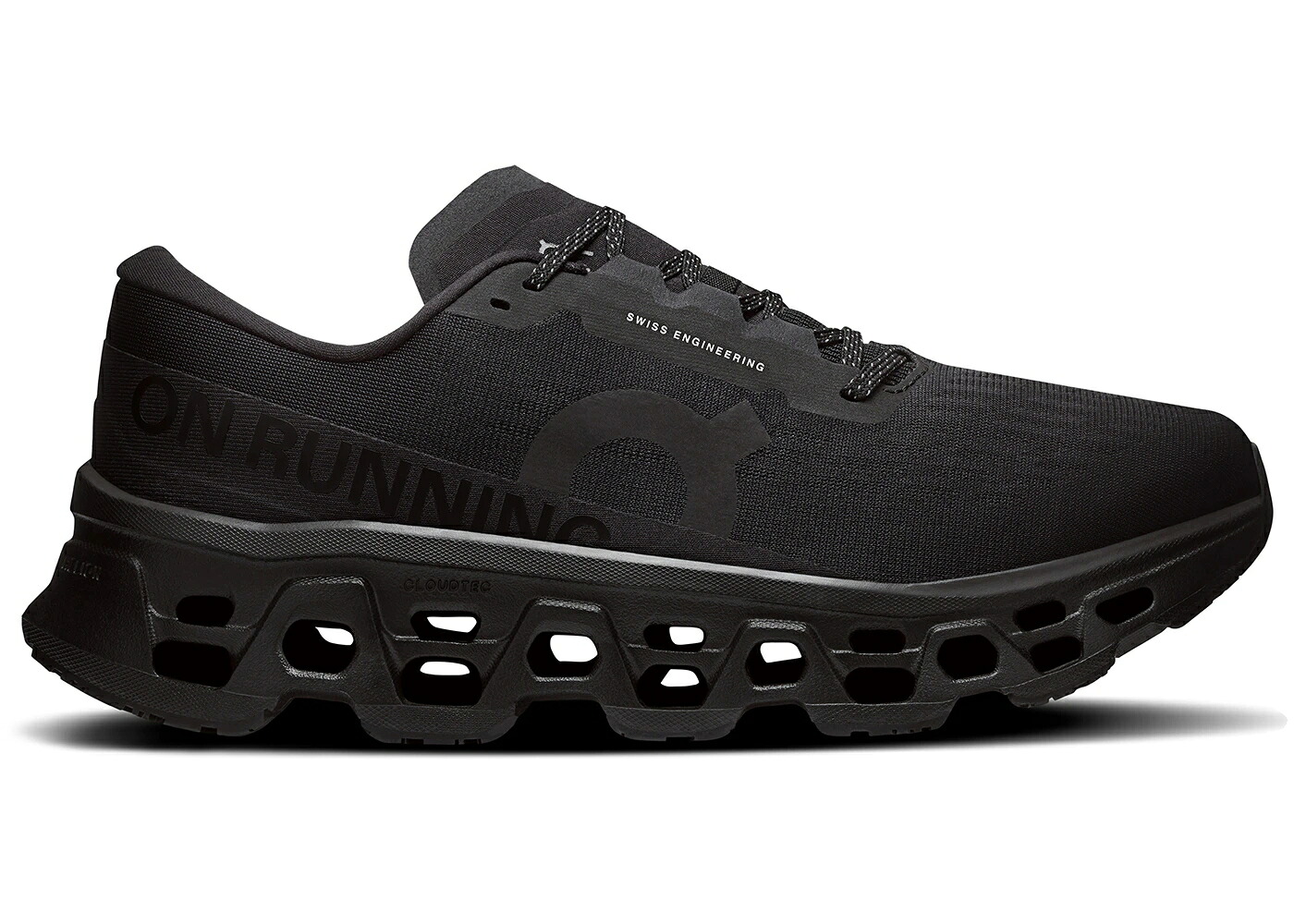 オン 黒色 ブラック スニーカー メンズ ON RUNNING CLOUDMONSTER 3 BLACK / BLACK BLACK