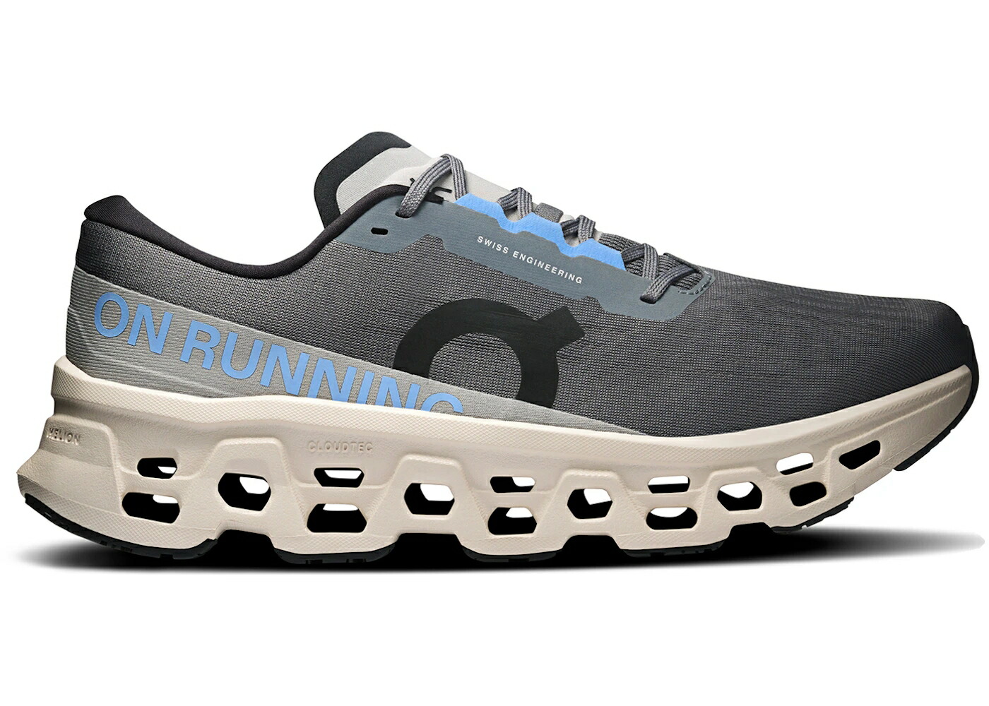 オン しろがね色 しろがね色 スニーカー メンズ ON RUNNING CLOUDMONSTER 3 ROCK SILVER / ROCK SILVER