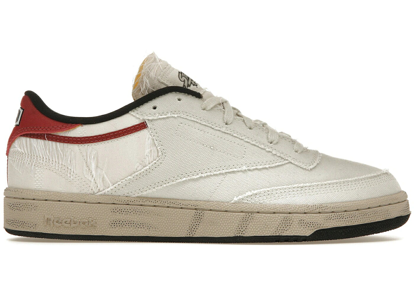 リーボック 野球クラブ 表どおり 戦闘機 リュウ 赤 赤いこと スニーカー メンズ REEBOK CLUB C 85 STREET FIGHTER RYU / MORNING FOG MOONSTONE MARS RED
