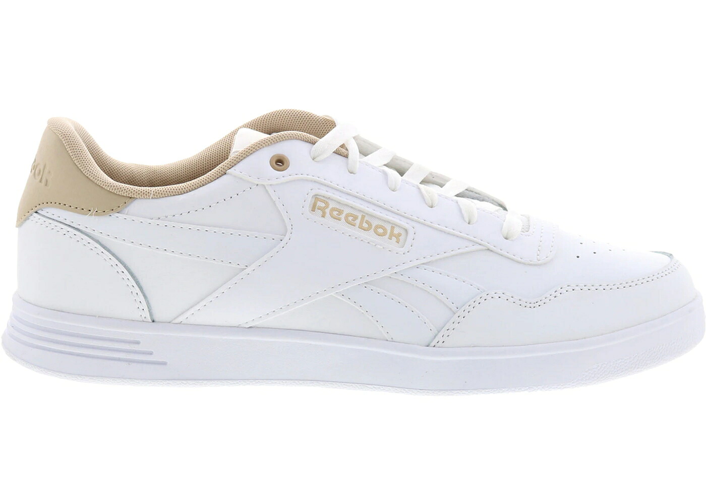 リーボック コート 白色 ホワイト スニーカー メンズ REEBOK COURT ADVANCE WHITE OAT / FOOTWEAR WHITE OAT BONE