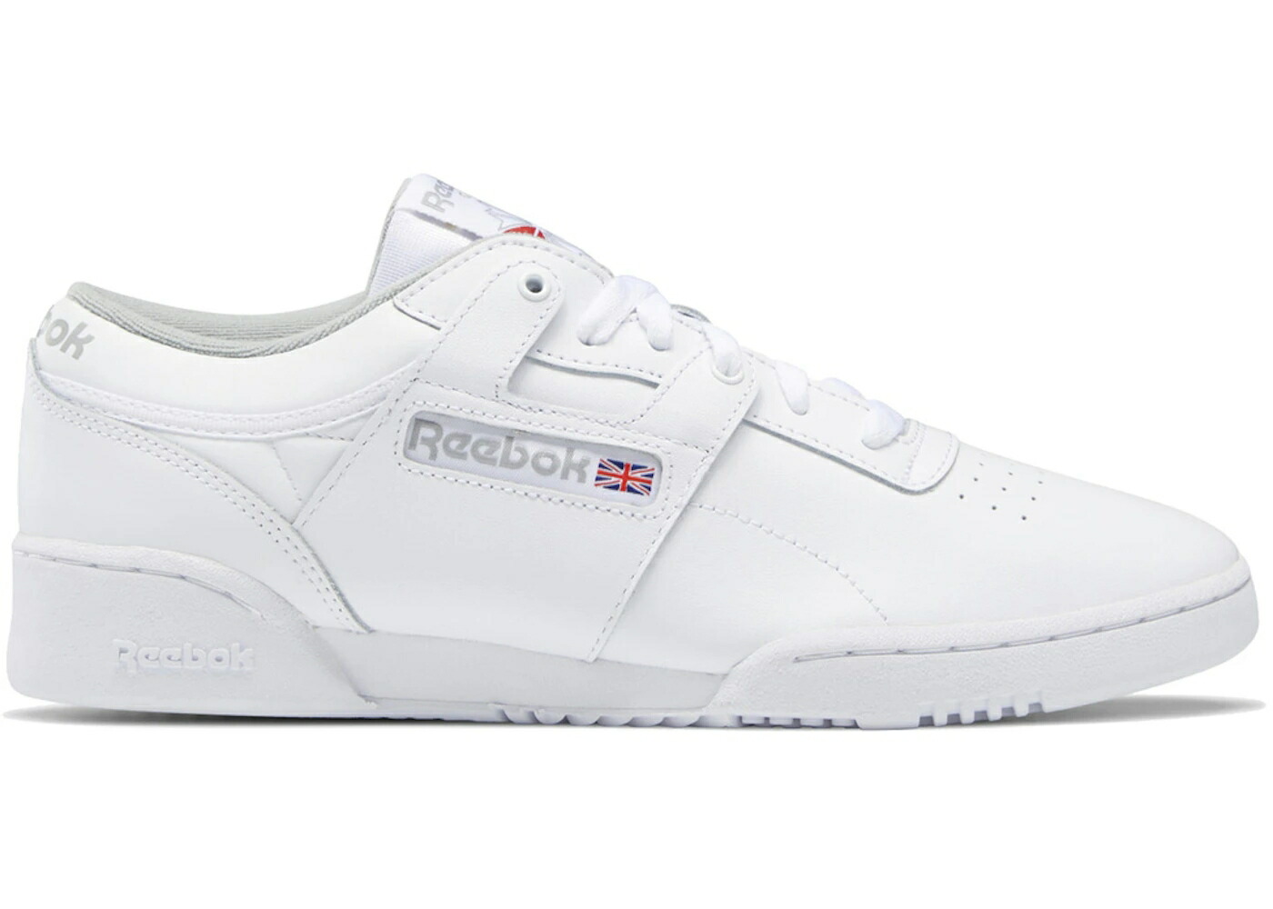 リーボック 細工物アウト 白いこと 白いこと 薄墨色 薄墨色 スニーカー メンズ REEBOK WORKOUT LOW WHITE GREY / WHITE GREY