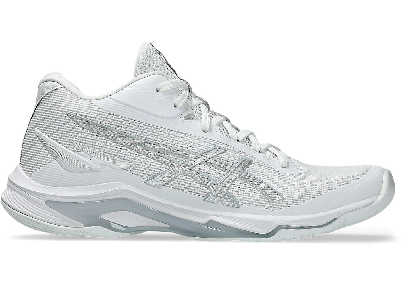 アシックス 白色 ホワイト ピュア 銀色 シルバー WOMEN'S スニーカー レディース ASICS NETBURNER BALLISTIC FF MT 4 WHITE PURE SILVER (WOMEN'S) / WHITE PURE SILVER｜スニケス 48,360円