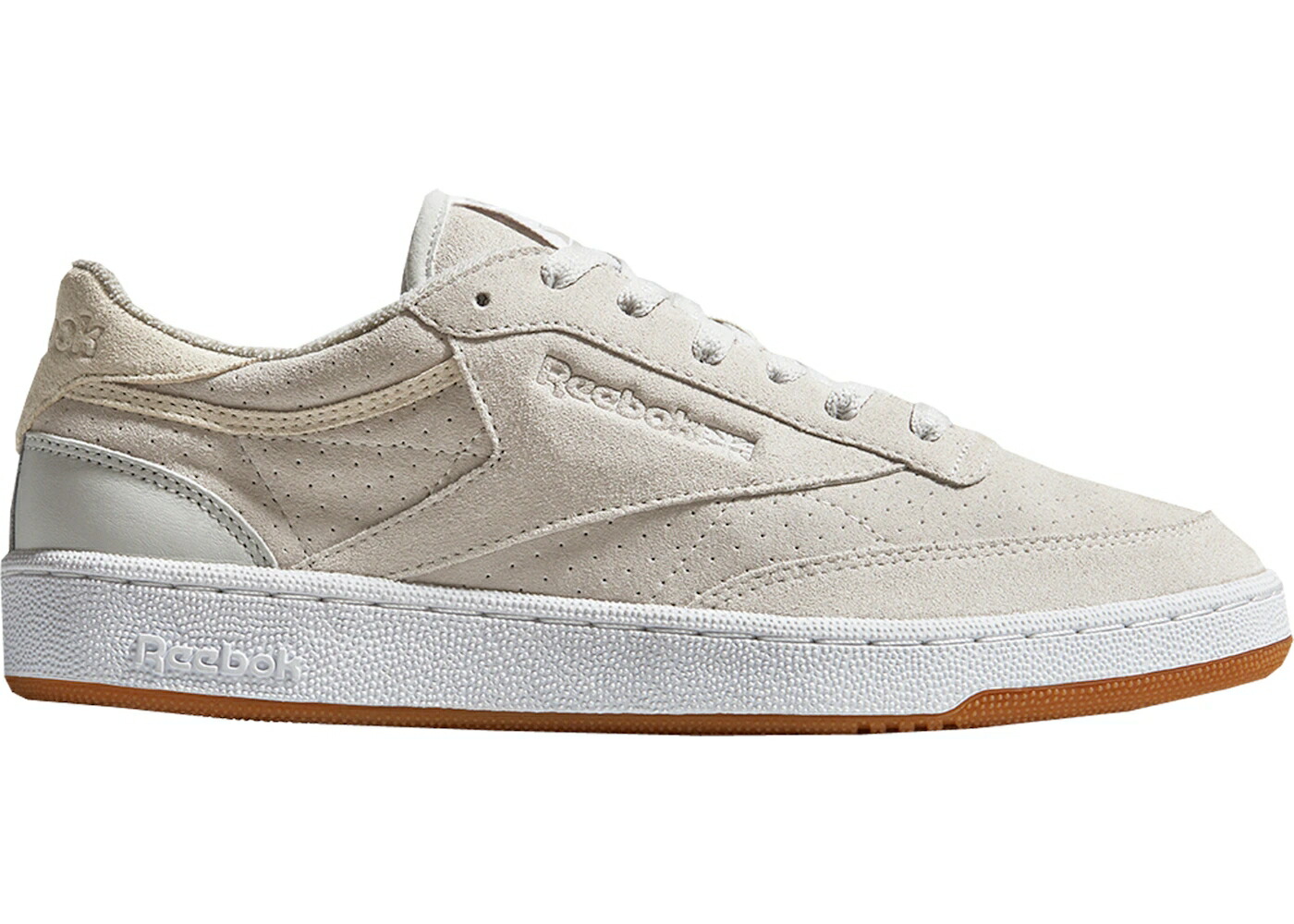 リーボック クラブ ベージュ 灰色 グレー 白色 ホワイト スニーカー メンズ REEBOK CLUB C EXTRA BUTTER X URBAN OUTFITTERS / BEIGE LIGHT GREY WHITE GUM