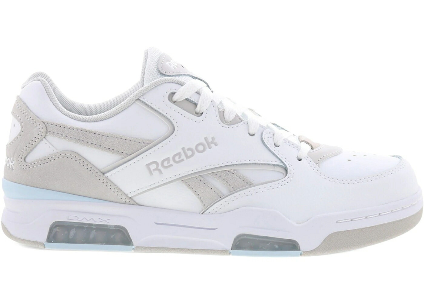 リーボック 白色 ホワイト 灰色 グレー 青色 ブルー スニーカー メンズ REEBOK BB 4500 DMX RETRO WHITE MIST GREY / WHITE MIST GREY GLASS BLUE
