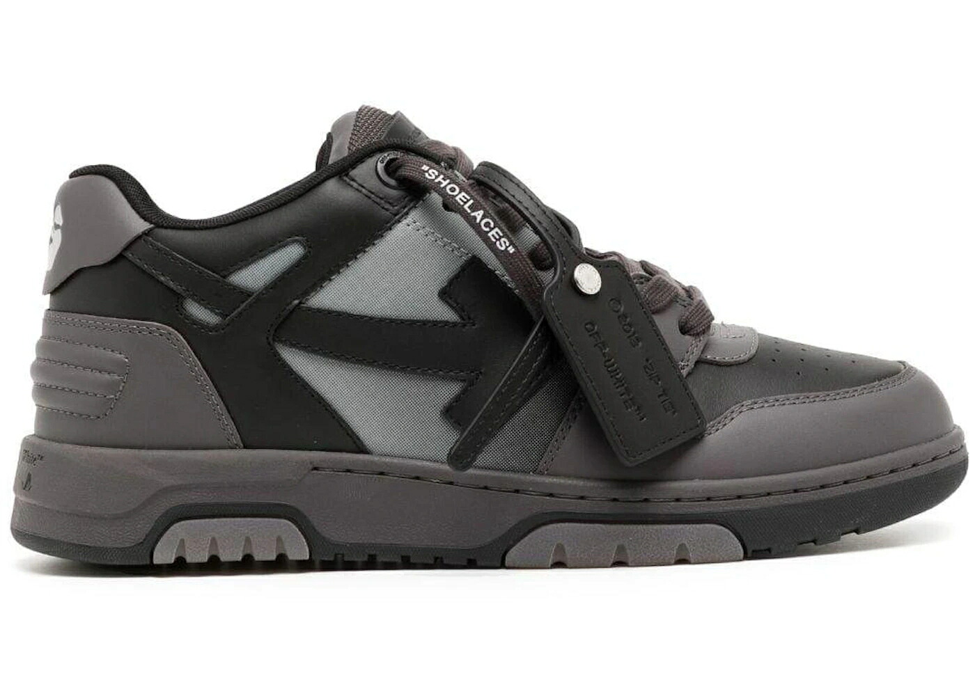 象牙色 黒いこと 黒いこと 薄墨色 薄墨色 スニーカー メンズ OFF-WHITE OUT OF OFFICE OOO LOW TOPS BLACK GRADIENT / BLACK LIGHT GREY メンズ靴-スニーカー