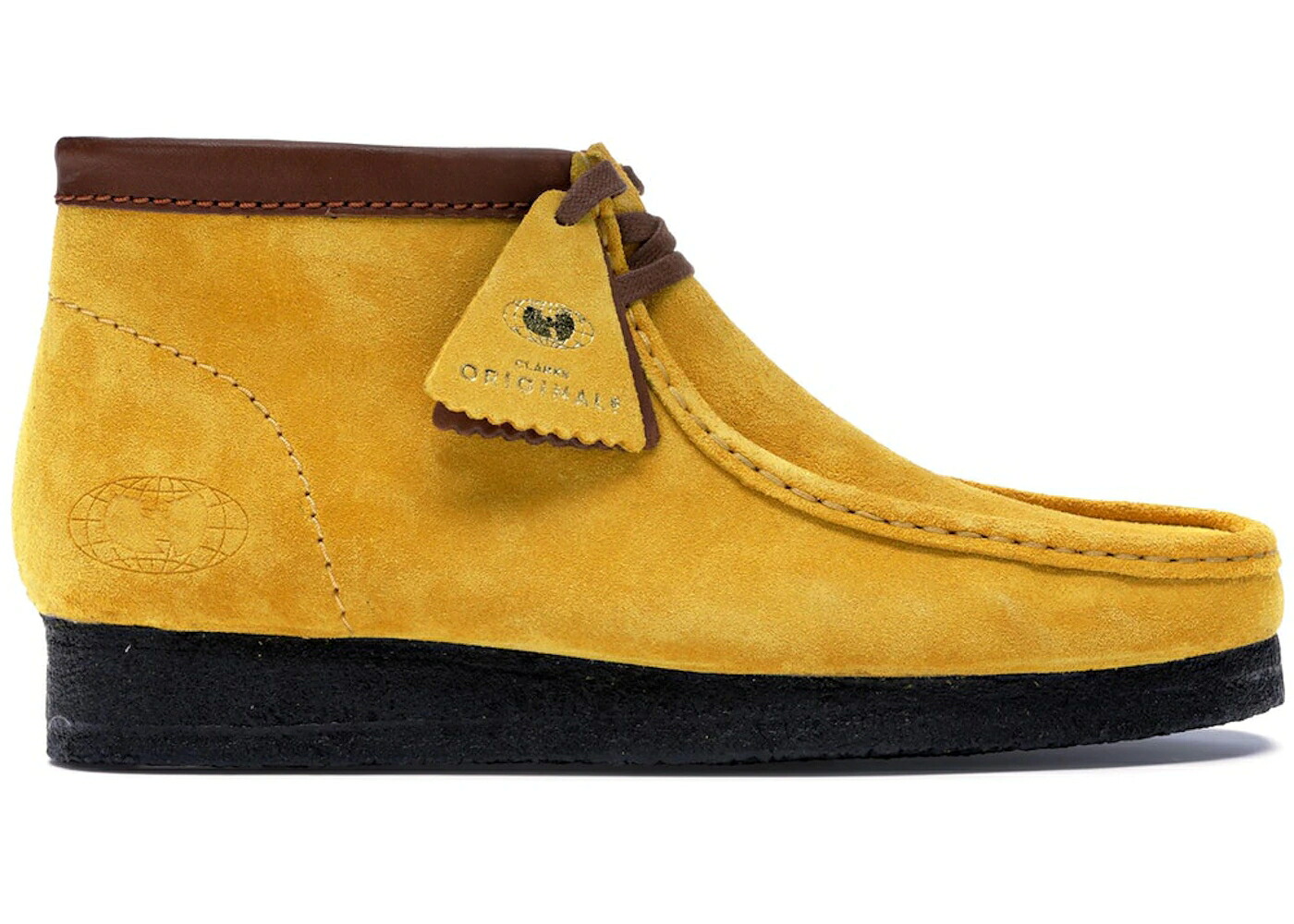 クラークス 黄色 イエロー スニーカー メンズ CLARKS WALLABEES WU-TANG 36 CHAMBERS 25TH ANNIVERSARY YELLOW /|スニケス