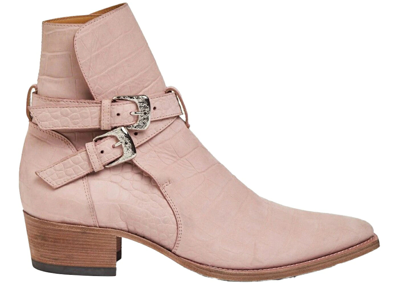 アミリ ブーツ スニーカー メンズ AMIRI JODHPUR BOOTS SALMON CROC /